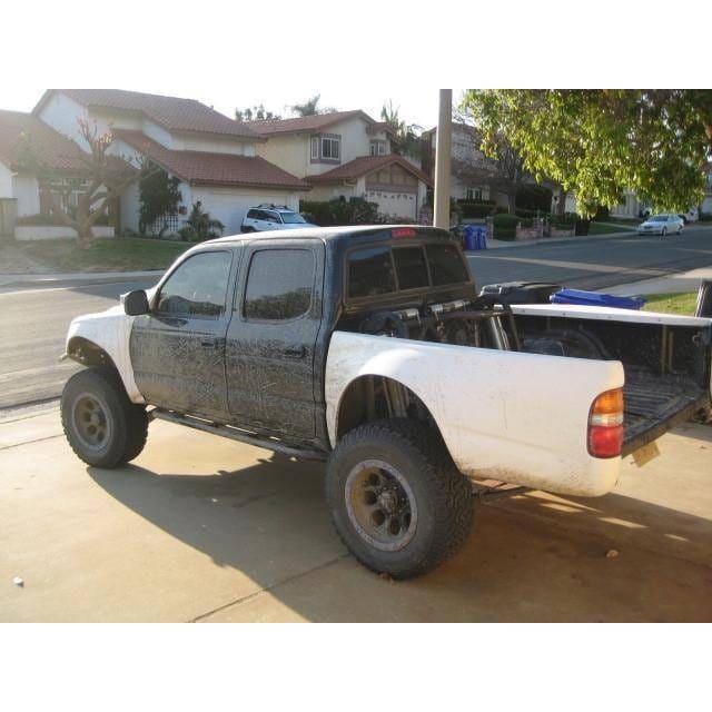 Toyota Tacoma 7" Flare 3" Rise Adv Fiber Body Kit- Bedside Fenders AFC 141 thumbnail 7