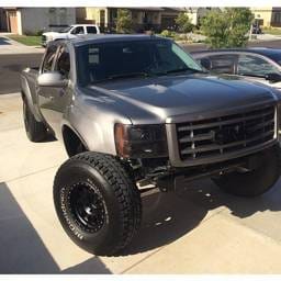 GMC Sierra 4" Flare 2" Rise Adv Fiber Body Kit- Fenders AFC 110