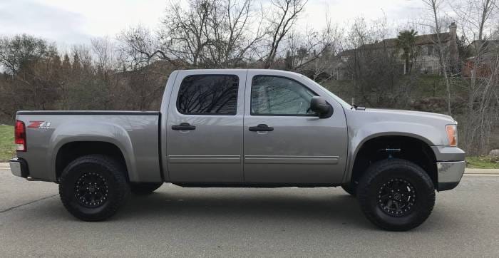 GMC Sierra 4" Flare 2" Rise Adv Fiber Body Kit- Fenders AFC 110 thumbnail 7