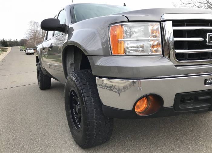 GMC Sierra 4" Flare 2" Rise Adv Fiber Body Kit- Fenders AFC 110 thumbnail 8