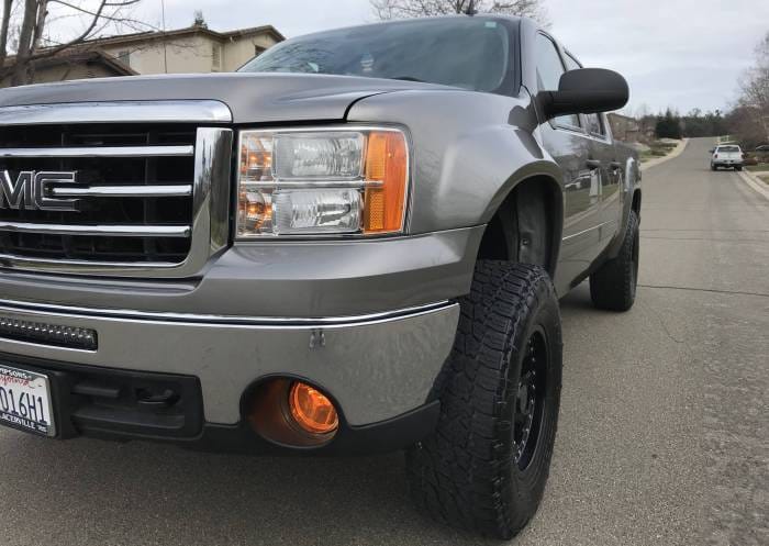 GMC Sierra 4" Flare 2" Rise Adv Fiber Body Kit- Fenders AFC 110 thumbnail 9