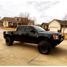 GMC Sierra 4.5" Flare 2" Rise Adv Fiber Body Kit- Bedside Fenders AFC 125