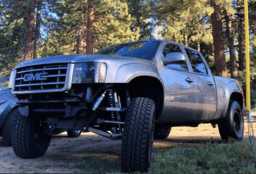 GMC Sierra 2" Flare 1" Rise Adv Fiber Body Kit- Fenders AFC 132-2