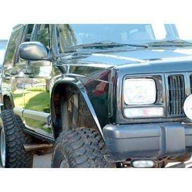 Jeep Cherokee 4.5" Flare 3" Rise Adv Fiber Body Kit- Fenders AFC 71 thumbnail 4