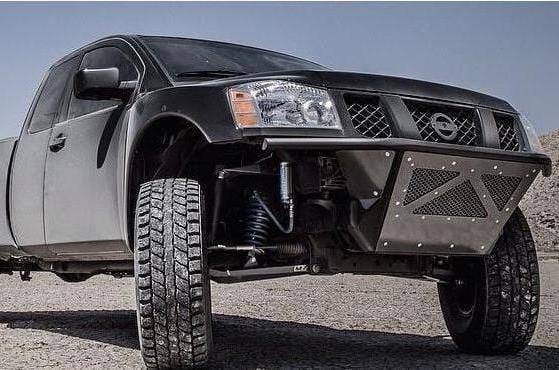 Nissan Titan 4" Flare 3" Rise Adv Fiber Body Kit- Fenders AFC 85