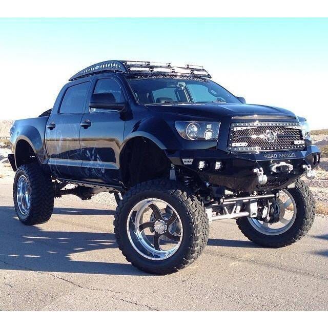 Toyota Tundra 4" Bulge 2" Rise Adv Fiber Body Kit- Fenders AFC 108 thumbnail 6