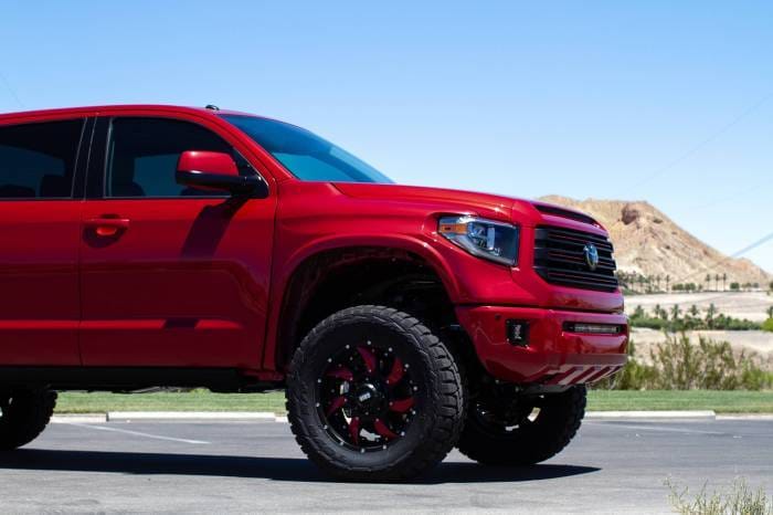 Toyota Tundra 4" Flare 2" Rise Adv Fiber Body Kit- Fenders AFC 142 thumbnail 3