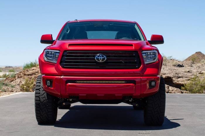 Toyota Tundra 4" Flare 2" Rise Adv Fiber Body Kit- Fenders AFC 142 thumbnail 8