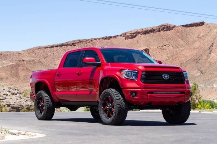 Toyota Tundra 4" Flare 2" Rise Adv Fiber Body Kit- Fenders AFC 142 thumbnail 9
