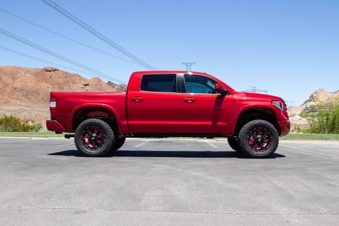 Toyota Tundra 4" Flare 2" Rise Adv Fiber Body Kit- Bedside Fenders AFC 143 thumbnail 3