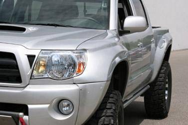 Toyota Tacoma 6.5" Flare 4" Rise Adv Fiber Body Kit- Fenders AFC 130 thumbnail 7