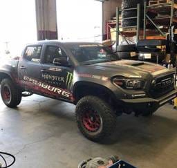 Toyota Tacoma 4" Flare 2" Rise Adv Fiber Body Kit- Fenders AFC 156