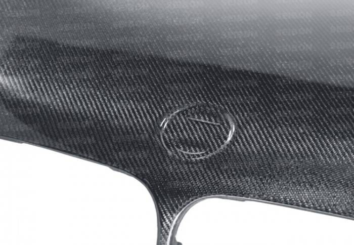 BMW 3 Series OE-Style Seibon Carbon Fiber Body Kit- Hood HD0205BMWE464D-OE thumbnail 4