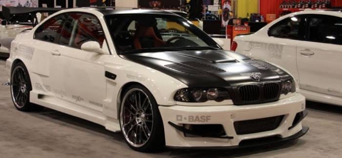BMW M3 GTR-Style Seibon Carbon Fiber Body Kit- Hood!!! HD0105BMWE46M3-GTR
