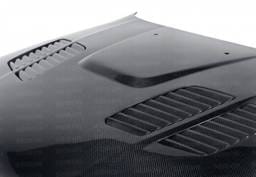 BMW 5 Series GTR-Style Seibon Carbon Fiber Body Kit- Hood HD9703BMWE39-GTR