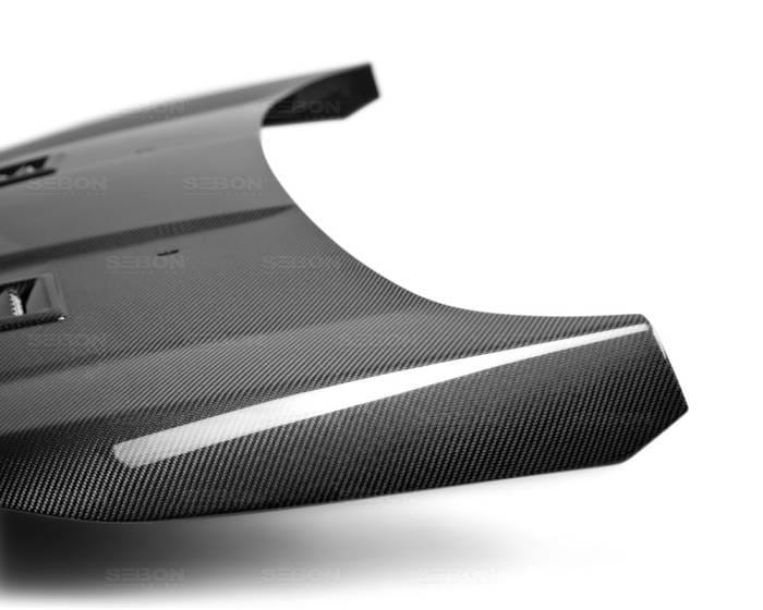 Ford Fiesta RS-Style Seibon Carbon Fiber Body Kit- Hood!!! HD14FDFI-RS thumbnail 3