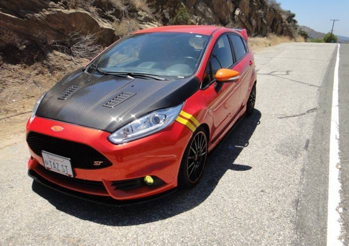 Ford Fiesta RS-Style Seibon Carbon Fiber Body Kit- Hood!!! HD14FDFI-RS thumbnail 4