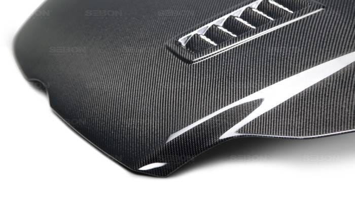 Ford Focus RS-Style Seibon Carbon Fiber Body Kit- Hood!!! HD1213FDFO-RS thumbnail 3