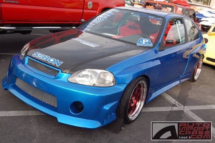 Honda Civic OE-Style Seibon Carbon Fiber Body Kit- Hood!!! HD9698HDCV-OE thumbnail 2
