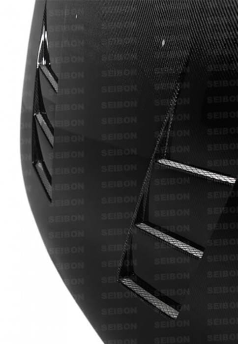Honda Civic 2dr TS Seibon Carbon Fiber Body Kit- Hood!!! HD9295HDCV2D-TS thumbnail 2