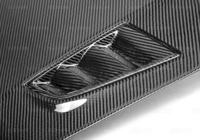 Honda Civic 4dr MGII Seibon Carbon Fiber Body Kit- Hood! HD0607HDCV4D-MGII thumbnail 3