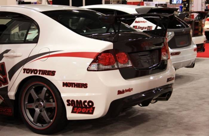 Honda Civic 4dr MG Seibon Carbon Fiber Body Kit-Wing/Spoiler!!! RS0607HDCV4D-MG