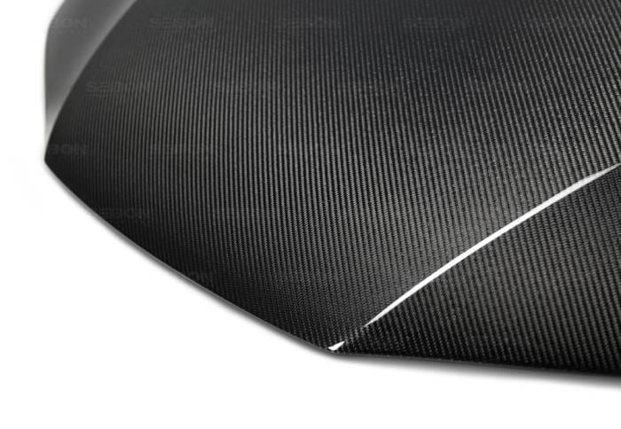 Honda Civic 2dr OE-Style Seibon Carbon Fiber Body Kit- Hood! HD14HDCV2D-OE thumbnail 3