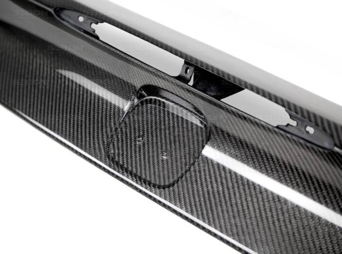 Honda Civic 2dr OE-Style Seibon Carbon Fiber Trunk Garnish TG14HDCV2DSI-OE thumbnail 3