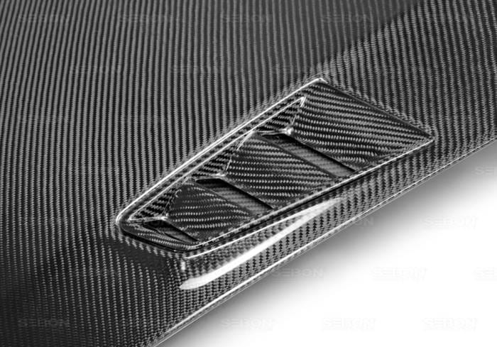 Honda Civic 4dr MGII Seibon Carbon Fiber Body Kit- Hood HD0607HDCV4DJ-MGII thumbnail 2