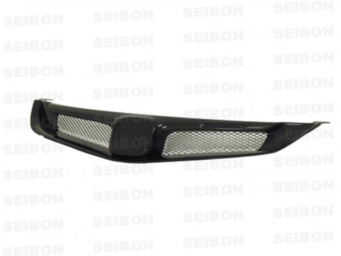 Honda Civic 4dr MG-Style Seibon Carbon Fiber Grill/Grille! FG0608HDCV4J-MG thumbnail 3