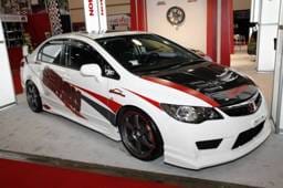 Honda Civic 4dr TS Seibon Carbon Fiber Body Kit- Hood!!! HD0607HDCV4DJ-TS