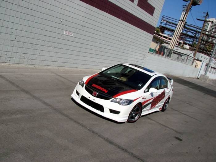 Honda Civic 4dr TS Seibon Carbon Fiber Body Kit- Hood!!! HD0607HDCV4DJ-TS thumbnail 4