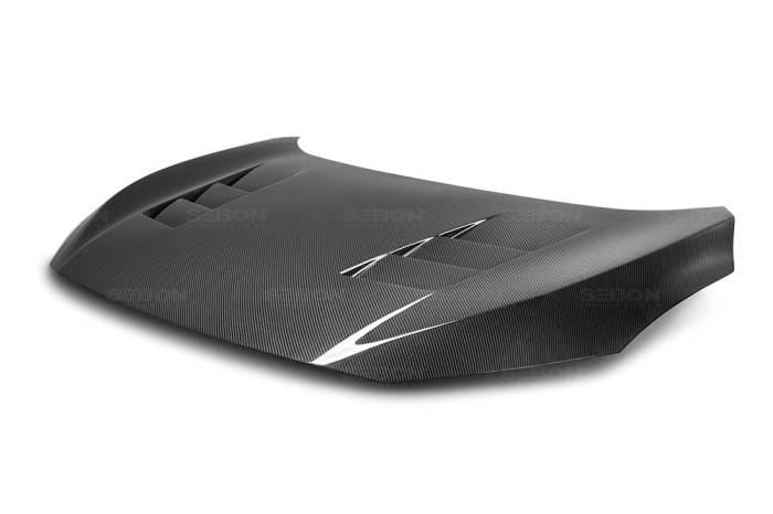 Honda Civic TS-Style Seibon Carbon Fiber Body Kit- Hood!!! HD16HDCV-TS thumbnail 2