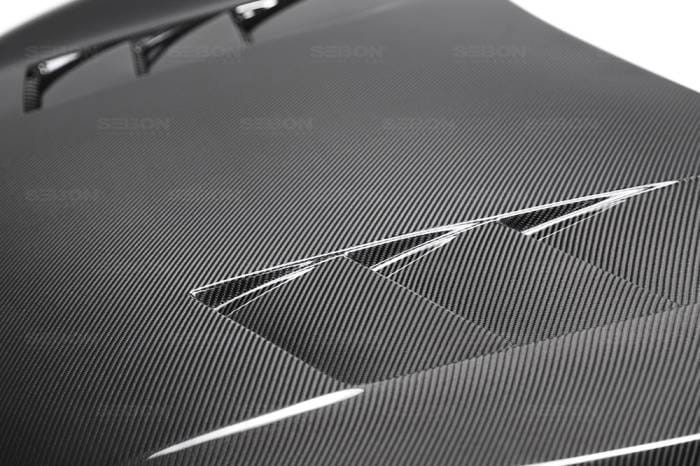 Honda Civic TS-Style Seibon Carbon Fiber Body Kit- Hood!!! HD16HDCV-TS thumbnail 3
