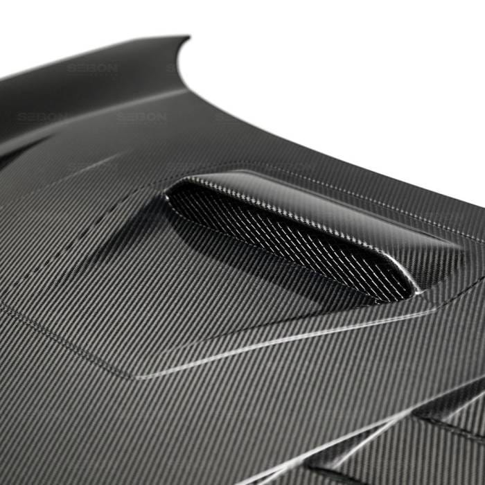 Honda Civic Type R TS-Style Seibon Carbon Fiber Body Kit- Hood!!! HD17HDCVR-TS thumbnail 3