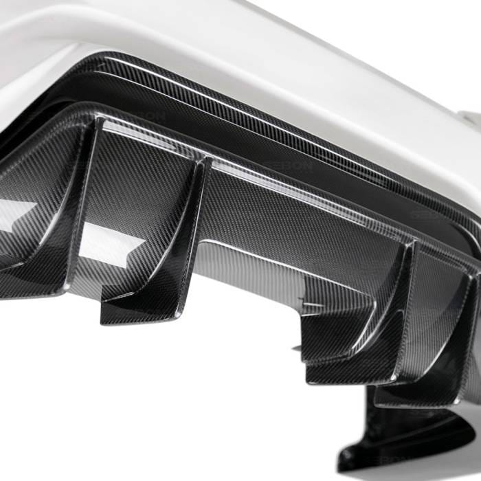 Honda Civic TT Seibon Carbon Fiber Rear Body Kit Bumper!!! RB16HDCV4-TT-GF thumbnail 2
