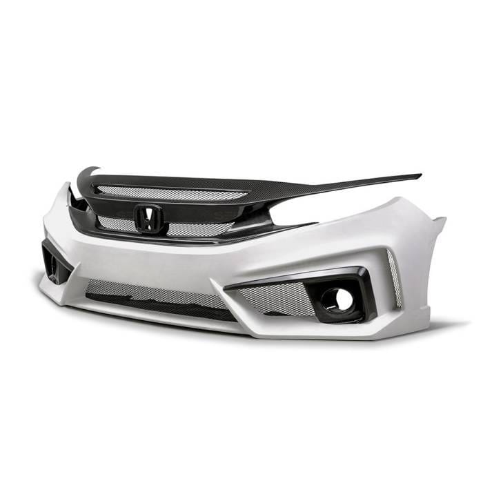 Honda Civic TT Seibon Carbon Fiber Front Body Kit Bumper!! FB16HDCV4-TT-GF thumbnail 2
