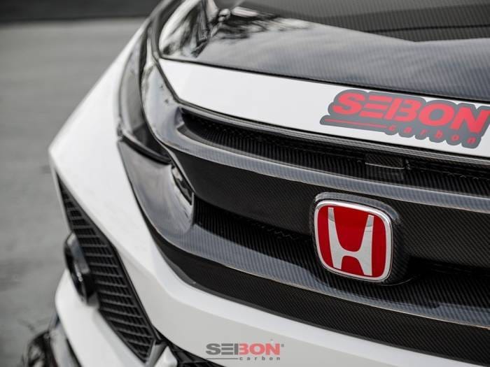 Honda Civic OE-Style Seibon Carbon Fiber Grill/Grille!!! FG16HDCV4D thumbnail 4