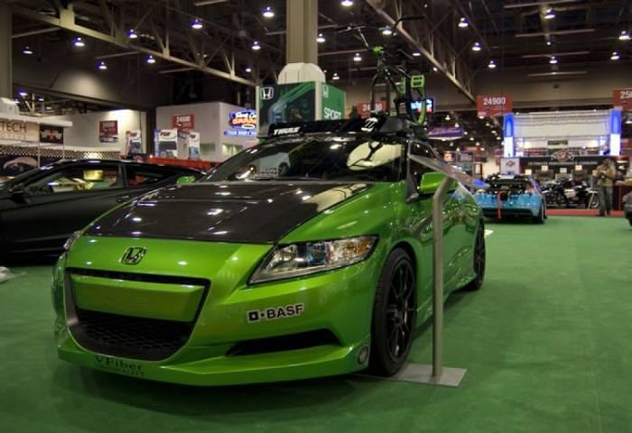 Honda CR-Z VSII-Style Seibon Carbon Fiber Body Kit- Hood!! HD1112HDCZ-VSII thumbnail 2