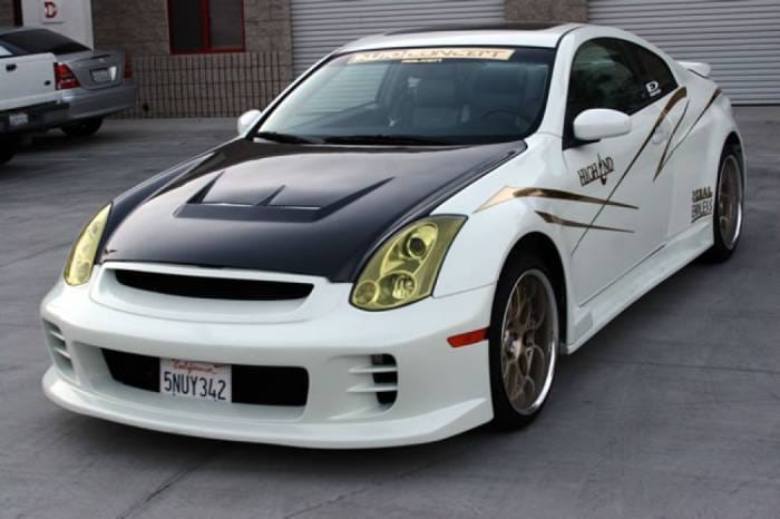 Infiniti G Coupe JS Seibon Carbon Fiber Body Kit- Hood!! HD0305INFG352D-JS thumbnail 4