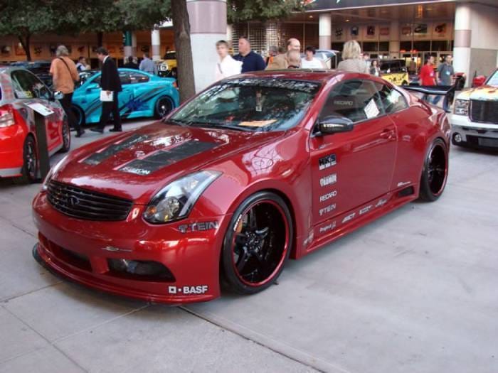 Infiniti G Coupe TS Seibon Carbon Fiber Body Kit- Hood!! HD0305INFG352D-TS thumbnail 4