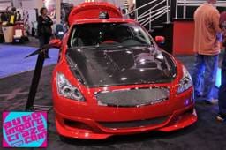 Infiniti G Coupe TS Seibon Carbon Fiber Body Kit- Hood!! HD0809INFG372D-TS