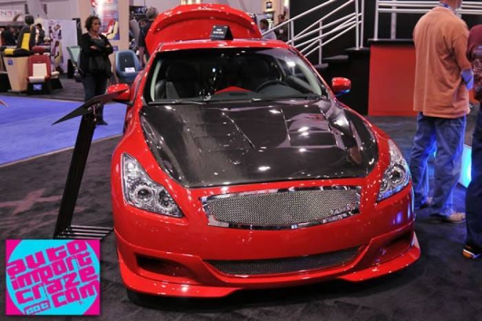 Infiniti G Coupe TS Seibon Carbon Fiber Body Kit- Hood!! HD0809INFG372D-TS