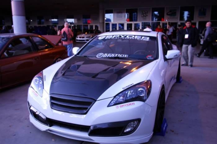 Hyundai Genesis TS Seibon Carbon Fiber Body Kit- Hood!!! HD0809HYGEN2D-TS thumbnail 2