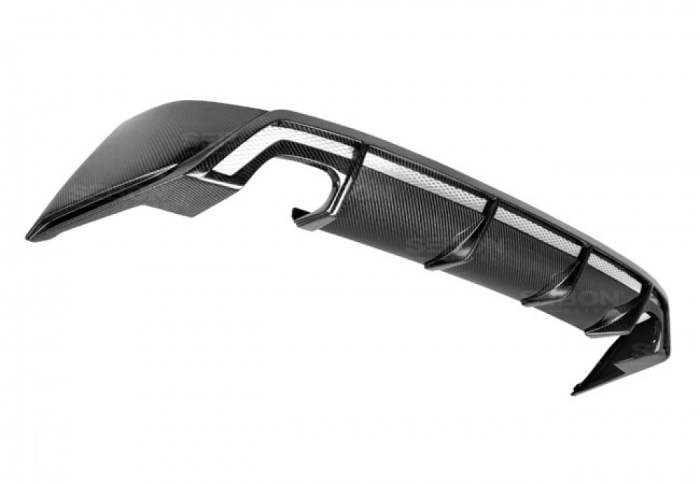 Lexus IS RF-Style Seibon Carbon Fiber Rear Bumper Lip Body Kit RL14LXIS-RF thumbnail 2