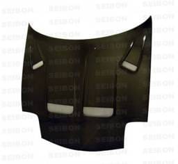 Mazda RX7 KS-Style Seibon Carbon Fiber Body Kit- Hood!!! HD9396MZRX7-KS