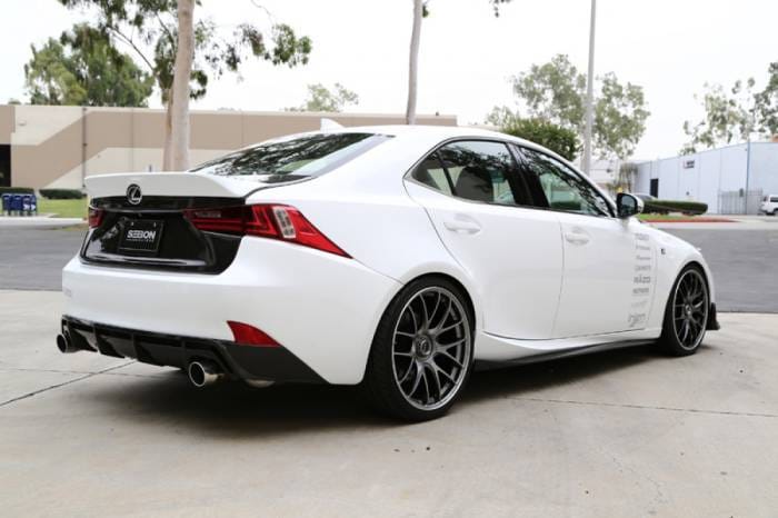 Lexus IS RF-Style Seibon Carbon Fiber Rear Bumper Lip Body Kit RL14LXIS-RF thumbnail 4