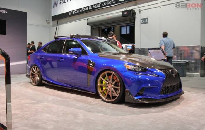 Lexus IS TV-Style Seibon Carbon Fiber Body Kit- Hood!!! HD14LXIS-TV thumbnail 4