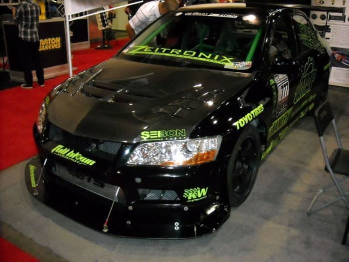 Mitsubishi Lancer CWII Seibon Carbon Fiber Body Kit- Hood!!! HD0305MITEVO8-CWII thumbnail 4