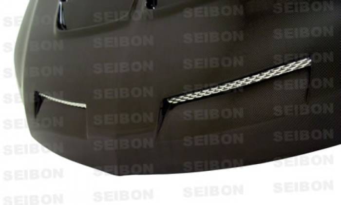 Mitsubishi Lancer TSII Seibon Carbon Fiber Body Kit- Hood!!! HD0305MITEVO8-TSII thumbnail 2